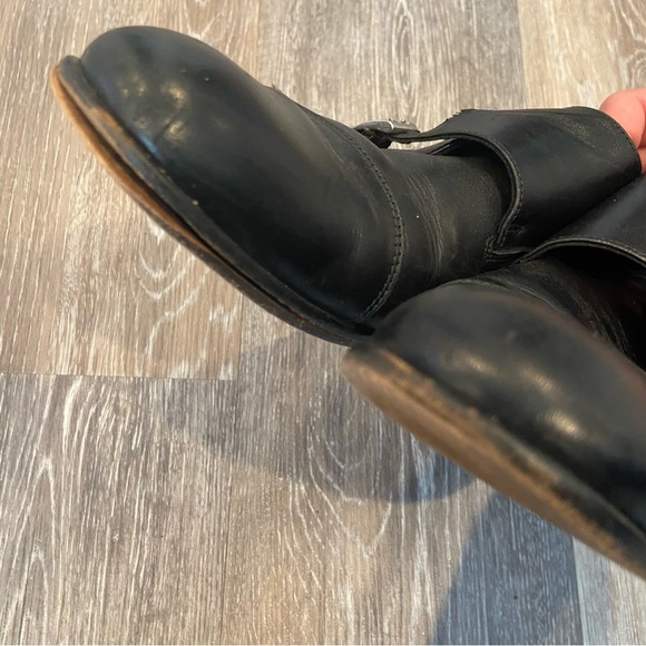 BROLETTO Leather Dino Double Monk Strap Shoe Black Made In Italy Size 9.5 main image 3